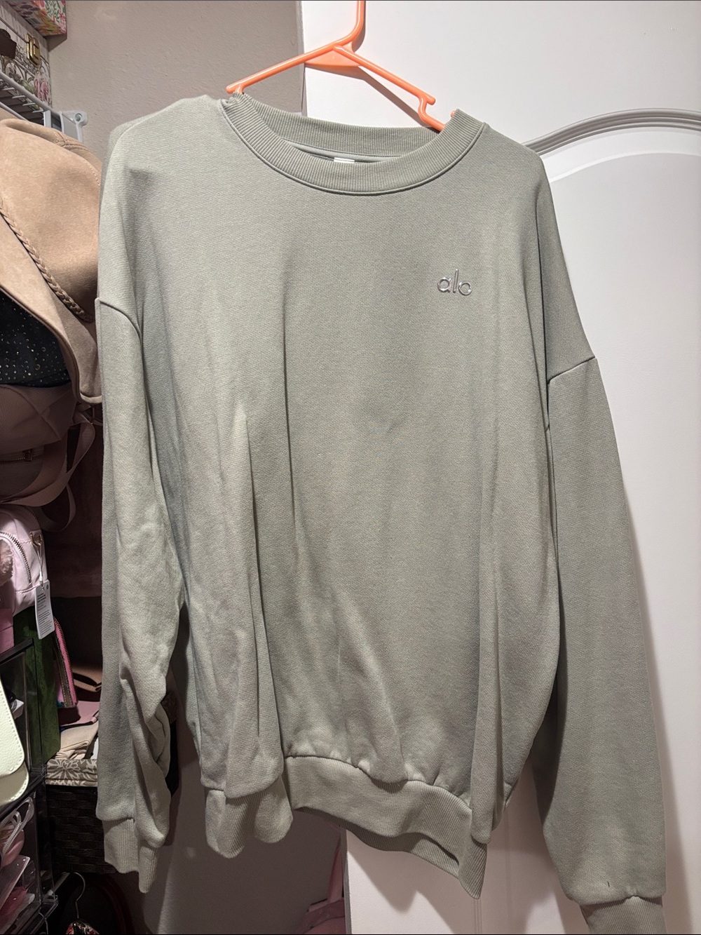 Green Alo Yoga Accolade Pullover/ size M